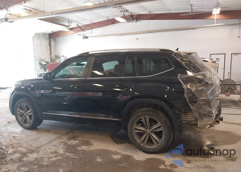 2019 Volkswagen Atlas 3.6L V6 Se W/Technology R-Line from USA, damaged, VIN 1V2XR2CA1KC518199